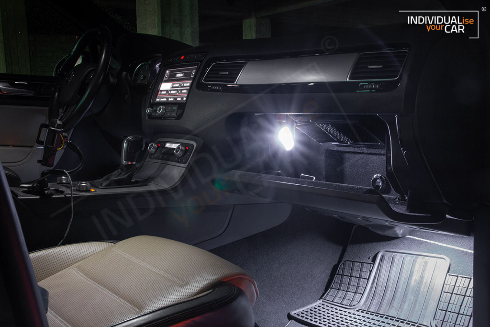 VW Touareg II 7P LED-Kit - Pure-White